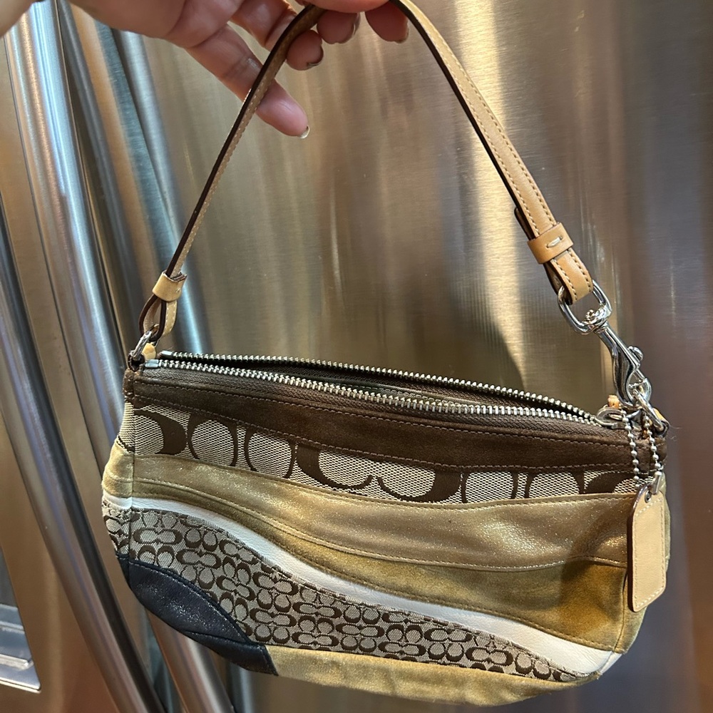 Coach Brown and Tan Women's Bag